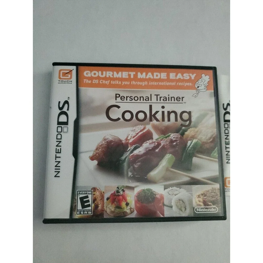Personal Trainer: Cooking (Nintendo DS, 2008) Complete In Box. Video Game